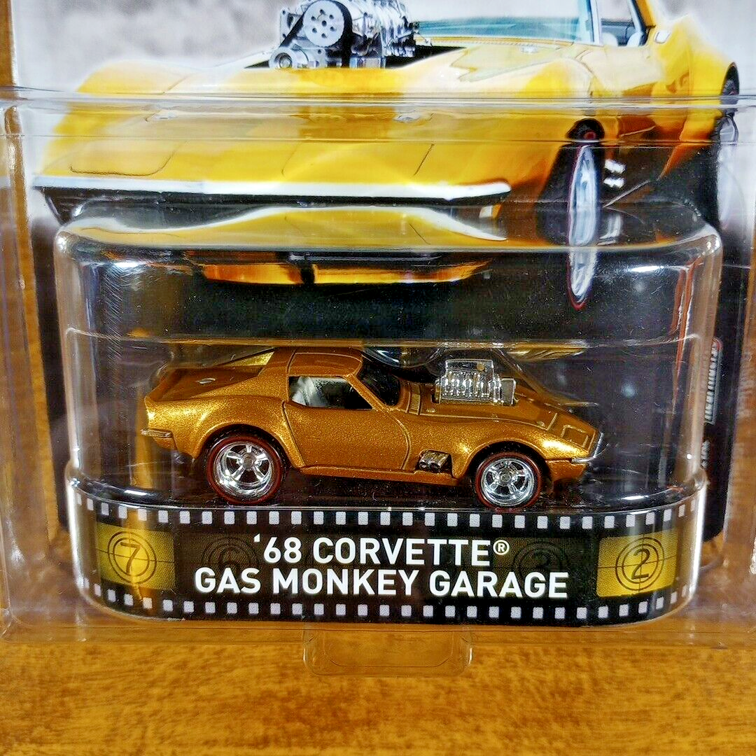 Hot Wheels Replica Entertainment Gas Monkey Garage '68 Corvette