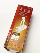 Portfolio Universal 1-Light Matte White Step Linear Track Lighting Head