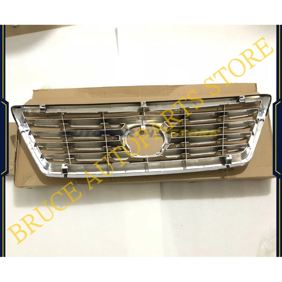 Parrilla de parachoques delantero cromo ABS p repuesto para Lexus LX470 2003-2007 Foto 3 de 4