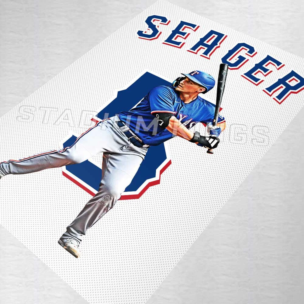 Corey Seager Texas Rangers Poster Wall Art Print