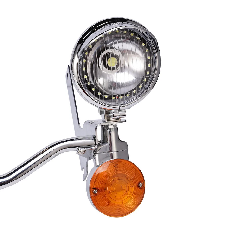 Passing Light Bar Signals Kit For Harley Davidson Heritage Softail Classic FLSTC - Imagem 3 de 4