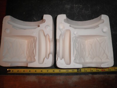 Vintage Ceramic Slip Cast Casting Mold Candlestick Duncan 379