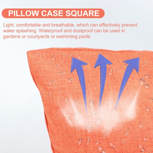 4pcs Outdoor -Sofa Kissenabdeckung wasserdichtes Kissen Protektor Veranda - Bild 11 von 12