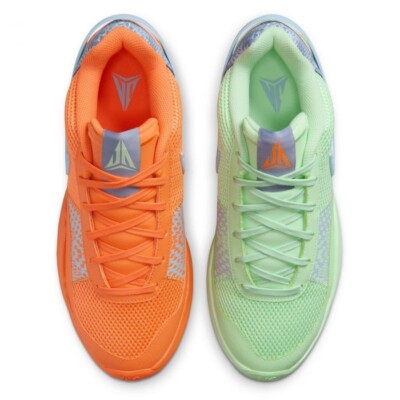 Nike Ja1 シューズ オレンジ/グリーン　ja morant Nike Ja 1 Mismatched Bright Mandarin Green Morant FQ4796-800