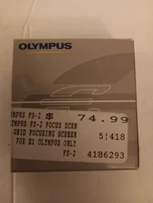 Olympus FS-2 Grid Focusing Screen (6x8 Grid) For Olympus E1 Cameras NOS