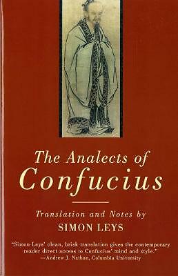 The Analects of Confucius by Simon Leys - PB - 1998 - Image 2