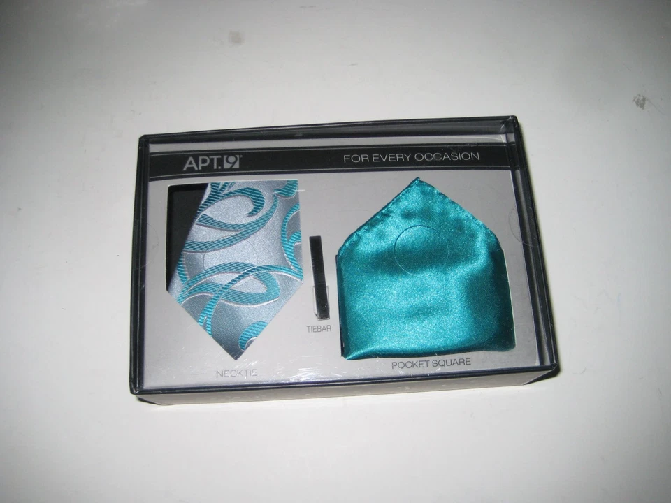 APT.9 ДЛЯ КАЖДОГО СЛУЧАЯ ГАЛСТУК, ГАЛСТУК И КАРМАН КВАДРАТНЫЙ $40 - Изображение 2 из 4