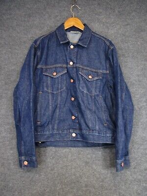 Gap Bettermade Denim Jacket Unisex Adult M Dark Wash Trucker Cotton | eBay