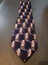 J.Z.Richards Men's Luxury Made In USA Geometric Design Silk Tie