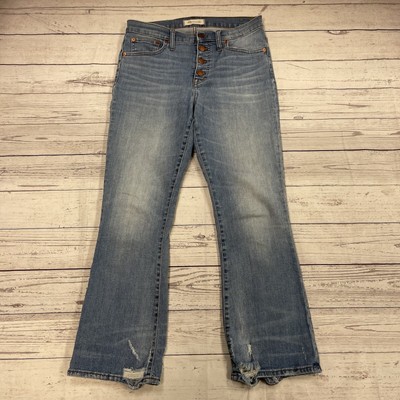Madewell Cali Denim Boot Cut Button Fly 