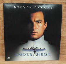 Under Siege Laserdisc, 1993 Steven Seagal