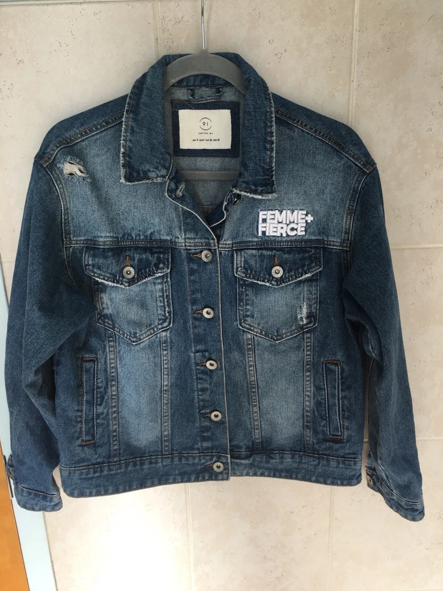 Cotton on 91 denim jacket online