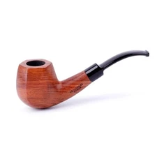 Handmade Bent Rosewood Tobacco Pipe 9mm Filter Smoking