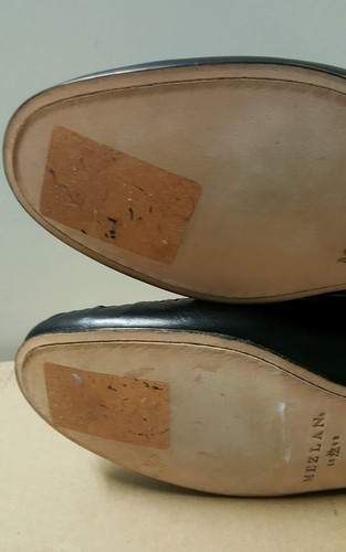 MEZLAN Black Genuine CROCODILE Leather Tassel Men Loafers 9 UK 9.5 US $ 1,100 - Picture 11 of 12