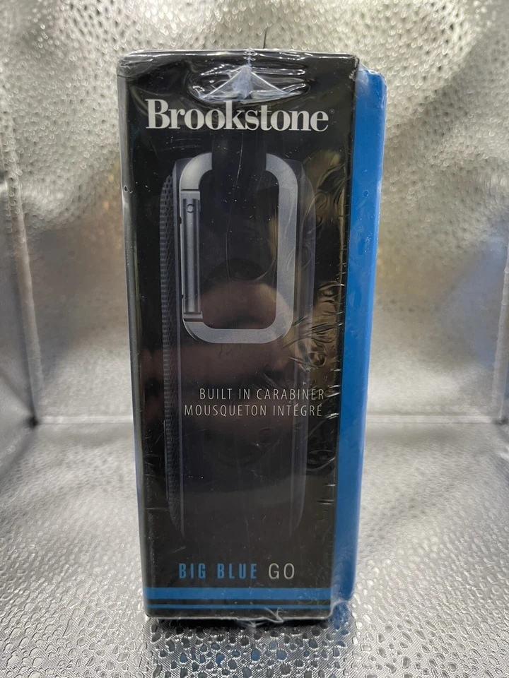 Brookstone BIG BLUE GO Compact Wireless Speaker (IPX7 Waterproof) (Brand New) - Image 2 of 4