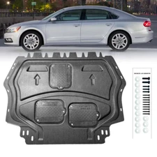 For VW Passat 2012-2017 Under Engine Splash Guards Front Engine Mud Flaps