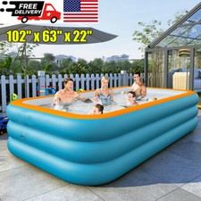 Large Family Inflatable Swimming Pool for Kid...