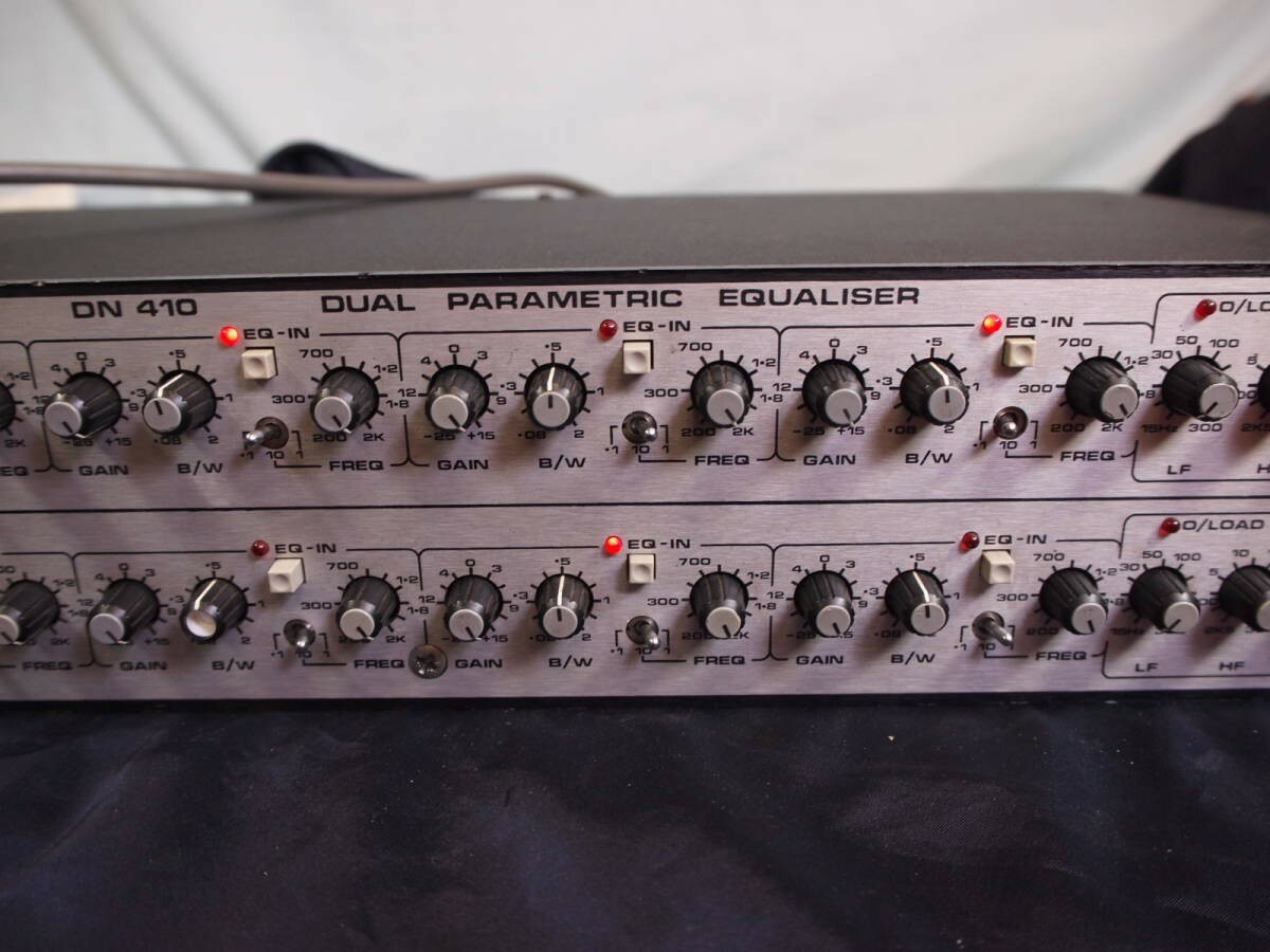 Klark Teknik DN410 DN 410 Dual Parametric Equalizer Free Shipping eBay