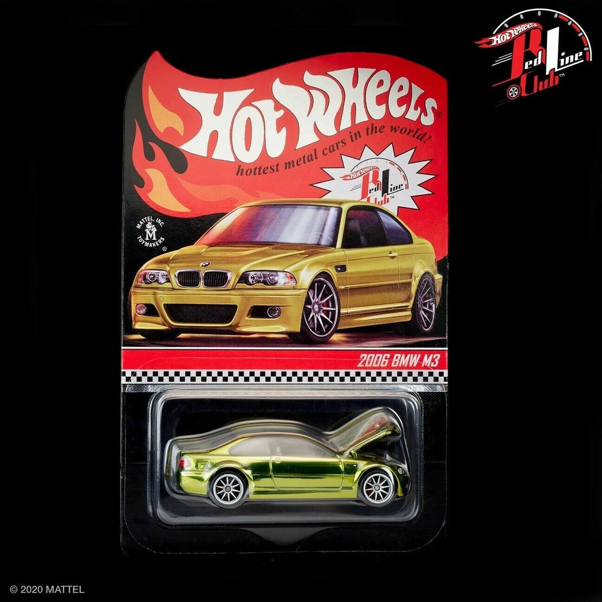 ミニカー Hotwheels RLC 2006 BMW M3 HOT WHEELS RED LINE CLUB 2006 BMW M3 NIEBIESKI RLC
