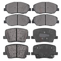 Set BeläGe Schuhe BremsbeläGe Vorne Und Hinten FüR Ssangyong Rexton (Y40