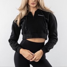 Alphalete cropped hoodie women small