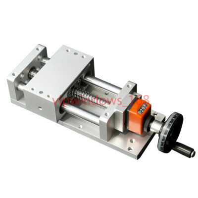 50mm-700mm Manual Linear Rail Ballscrew Sliding Table Digital Cross Slide Stage