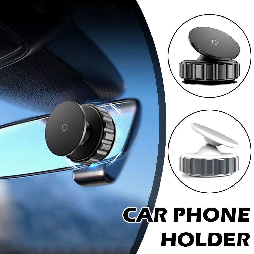 Magnetic Vacuum Car Phone Mount with Double Suction for Secure Hold H7K2  