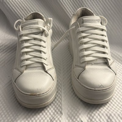 Vagabond Shoemakers White Leather Comfort Sneakers US 7