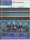 1969 Michigan vs Ohio State original college football program Bo vs Woody vg — photo 1