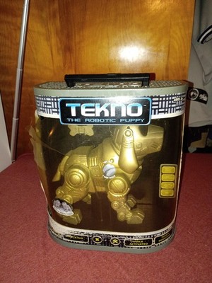 TEKNO THE ROBOTIC PUPPY Interactive Toy Dog Electronic Robot Pet NEW Box Damaged