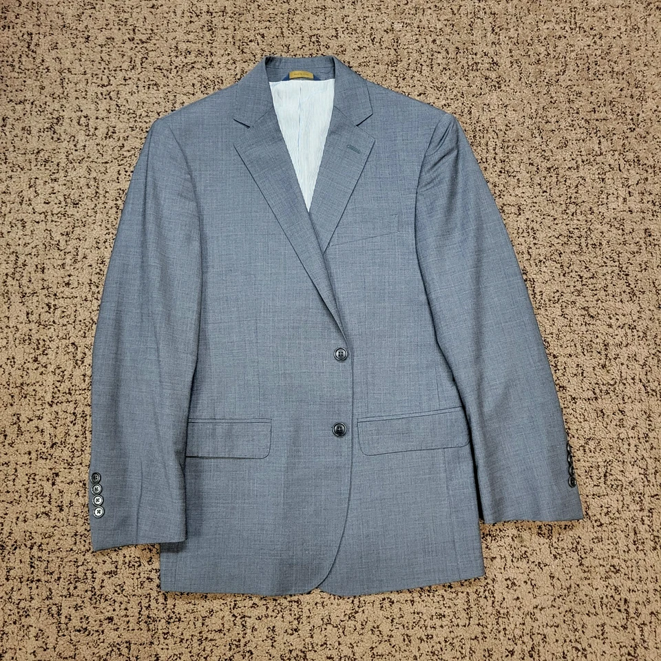 Костюм мужской Brooks Brothers Explorer REGENT FIT 40 S 38 серые шерстяные брюки 29x30 - Изображение 3 из 4