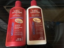 New-Vidal Sassoon Pro Series VS Moisture Lock Shampoo  Conditioner 12 fl oz