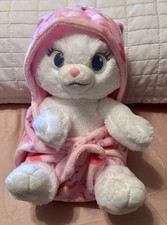 Disney Babies Marie Cat Plush With Blanket Aristocats Swaddled in Blanket SOFT