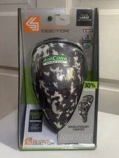 Shock Doctor Air Core Soft Cup • Grey & White Camo • Men’s Large • New In Box