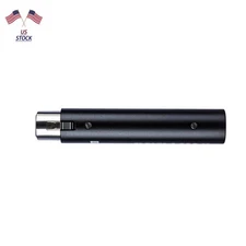 1* +28DB High Gain Inline Microphone Preamp 48V Phantom Power Widely Applicant