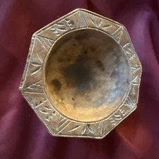 Fijian Wooden Kava Bowl Handcrafted Trinket Jewelry Keys Dish Decor READ