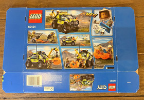 LEGO City: Volcano Exploration Truck 60121 Complete w/ Figs & Box, No Manual