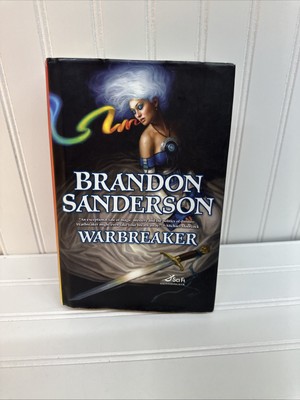 Brandon Sanderson Warbreaker Hardcover Book 