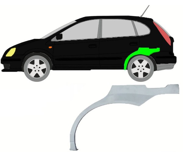 Radlauf FüR Nissan Almera Tino 2000 – 2006 Links-image