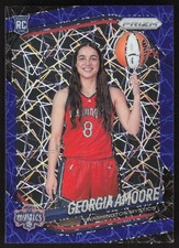 2025 Panini Prizm WNBA #140 Georgia Amoore Blue Velocity Prizms