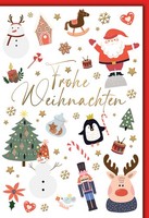 Weihnachten GrußKarte Mit Umschlag Weihnachtsmotive