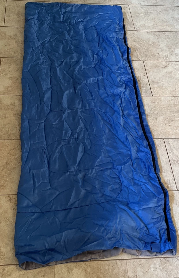 Highlander Sleepline 250 2 Season Sleeping Bag in Deep Blue - Image 2 of 4