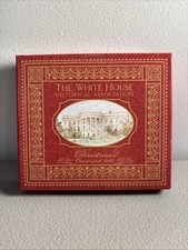 2007 White House Christmas Ornament Historical Association Box Scrape Holiday