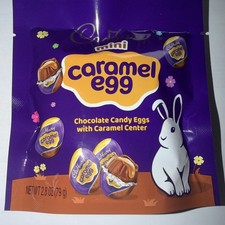 CADBURY Mini Caramel Eggs Bag 2.8 oz New In Factory Sealed Easter Pack Exp 7/26