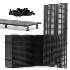 8 PCS HighDensity Aquarium Grid Divider Egg Crate Plastic With 48 Brackets
