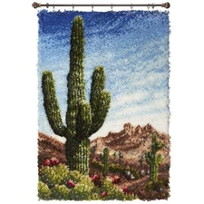 Herrschners® Saguaro Valley Latch Hook Kit