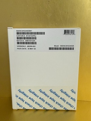 NEW Intel SSDSC2KG240G801 D3-S4610Series 240GB 2.5'' TLC 3D2 7mm SATA 6Gb/s SSD