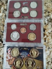 2010-S United States Mint PROOF COIN Set of 14 w/America Quarters Pres Dollars