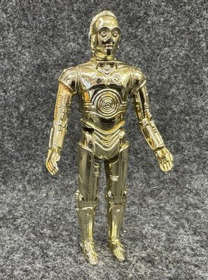 Vintage 1977 Kenner Star Wars Action Figure HK C-3PO Original Snug Joints