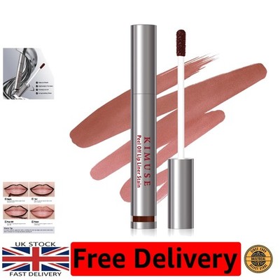Peel Off Lippenfleck - hochpigmentierte, feuchtigkeitsspendende, wischfeste Formel
